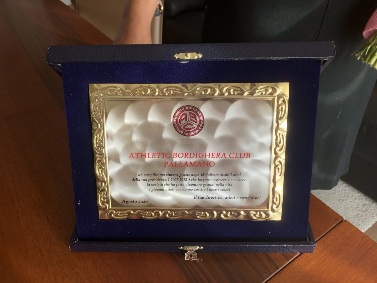 ABC Bordighera ringrazia la senatrice Albano