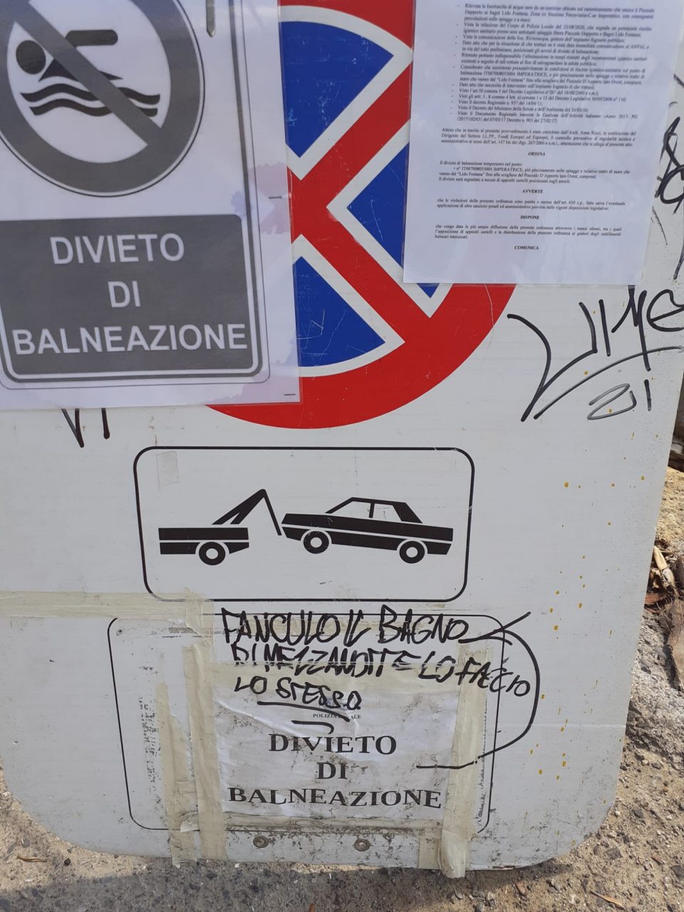 “Fan…o, il bagno a mezzanotte lo faccio lo stesso”