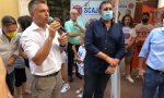 Giovanni Toti chiude la campagna elettorale nel ponente ligure