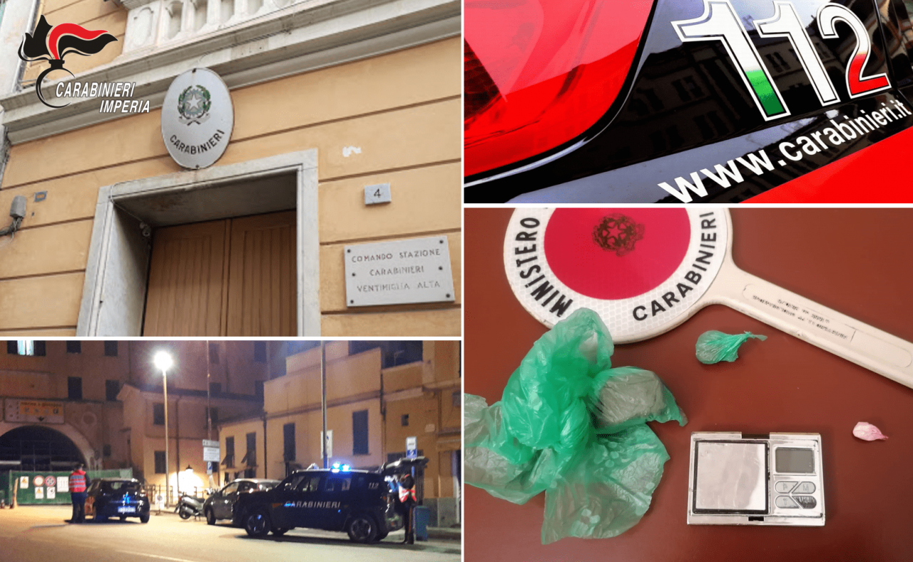 Carabinieri denunciano spacciatore 23enne
