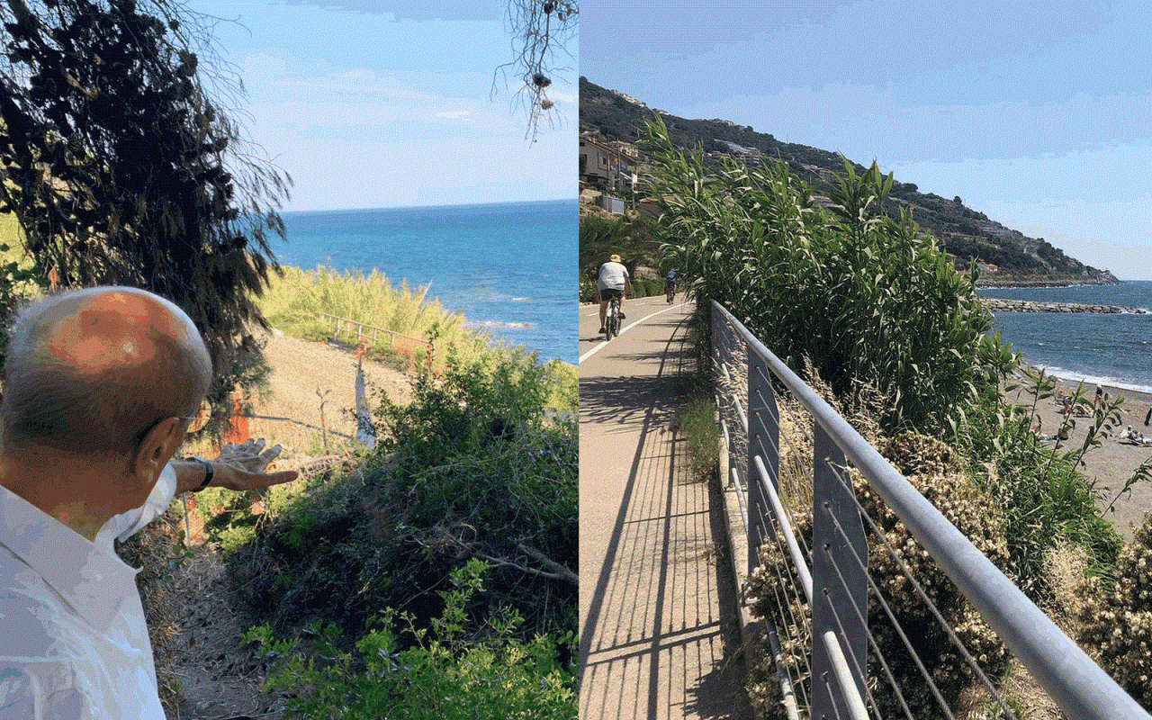 Luigi Sappa: “Scarsa manutenzione per la pista ciclabile”