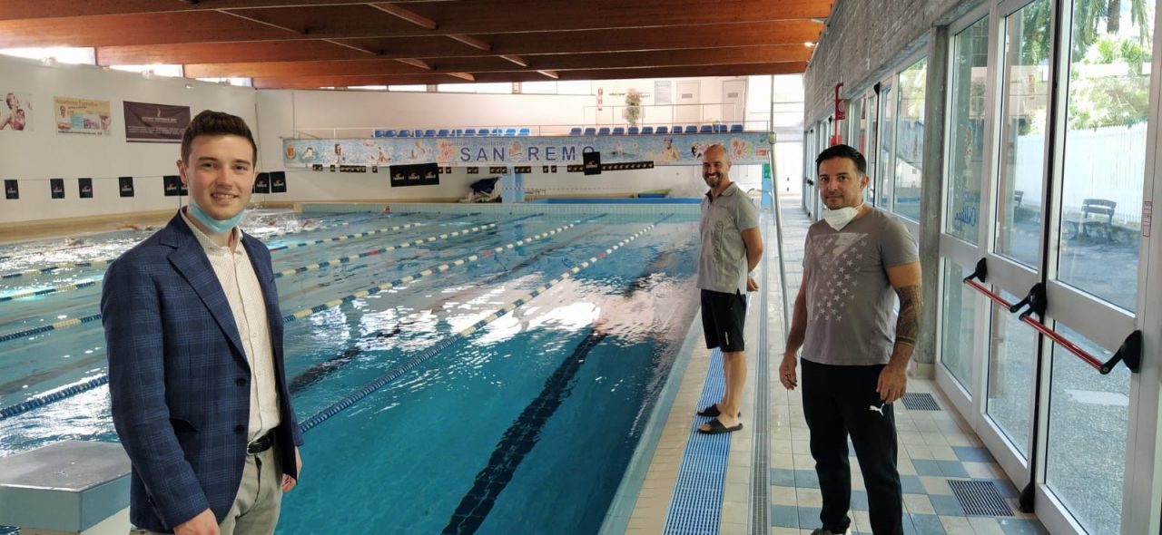 Sanremo: al via la riapertura della piscina comunale