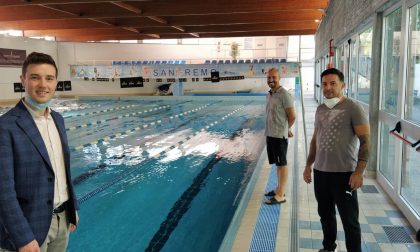 Sanremo: al via la riapertura della piscina comunale