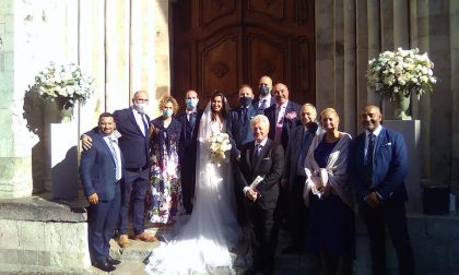 Flavio di Muro e Elisa De Leo oggi sposi a Ventimiglia