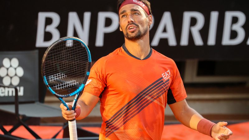 Fabio Fognini positivo al coronavirus. Costretto al forfait all’Atp di Sardegna