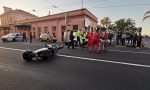 Scooter si schianta con furgone contromano a Sanremo