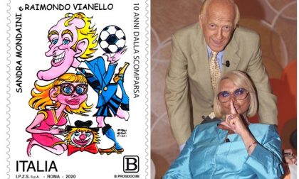 Un francobollo per ricordare Sandra e Raimondo