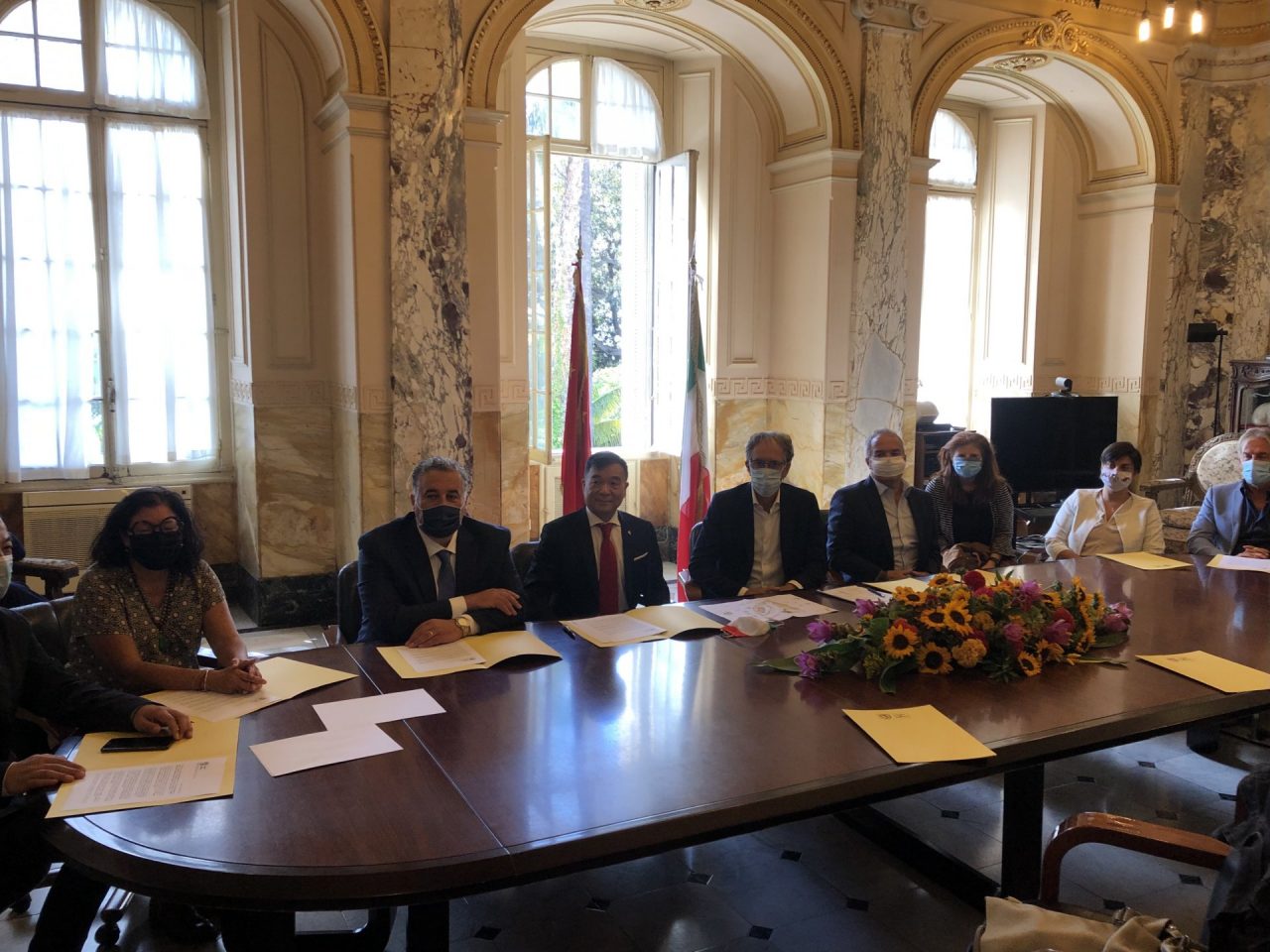 La città di Sanremo ospite al China Flower Expo nel 2021