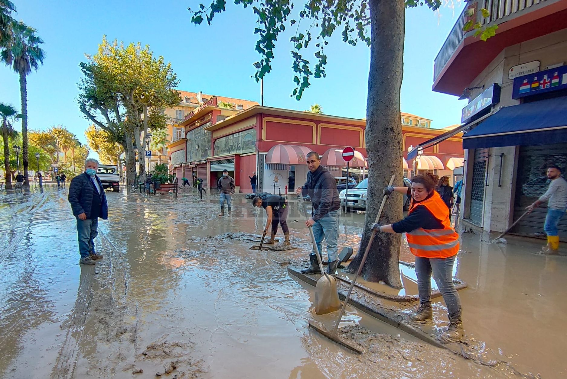 Alluvione 2-3 ottobre 2020 Ventimiglia sindaco Scullino