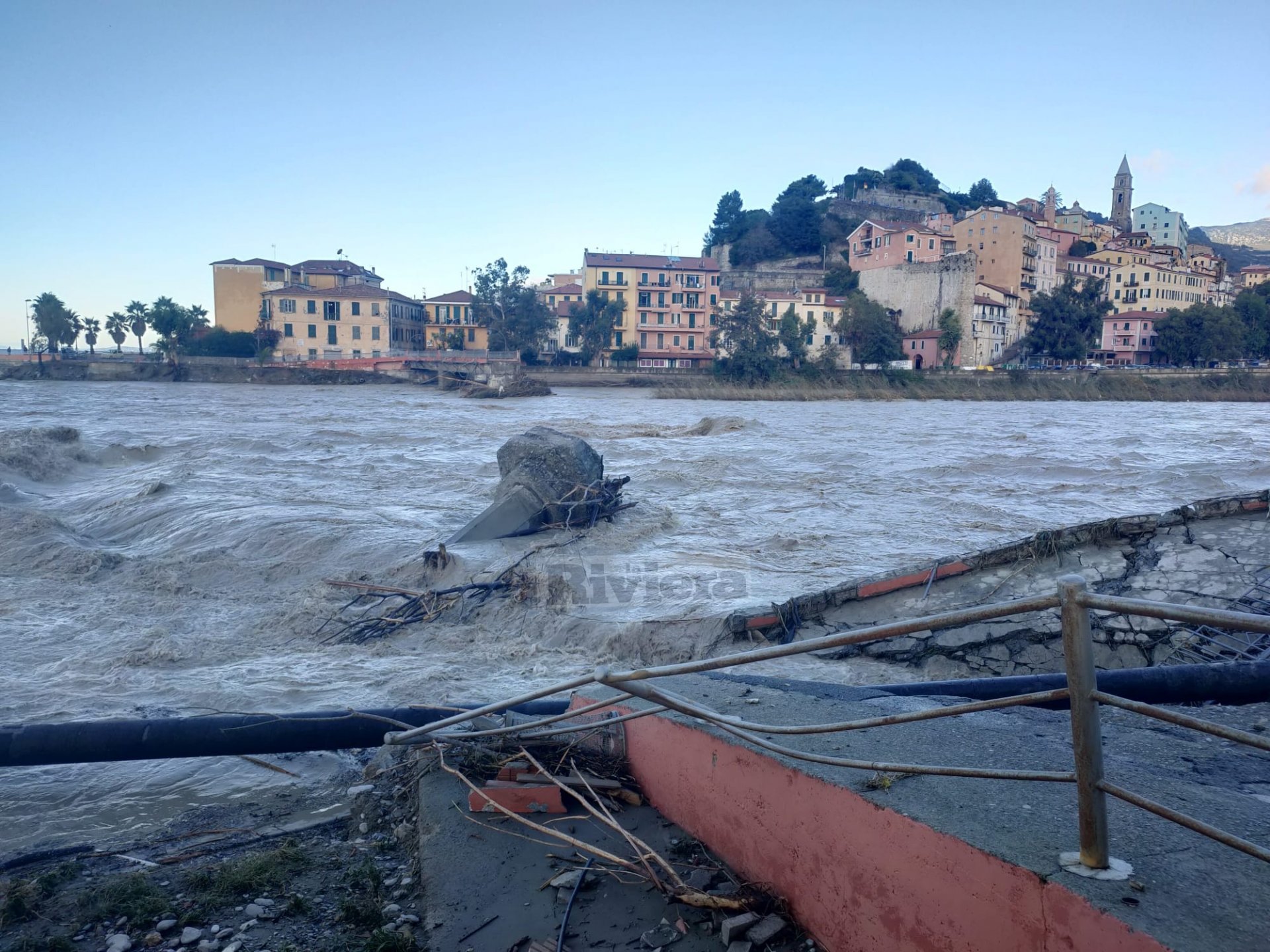 Alluvione Ventimiglia il giorno dopo esondazione fiume Roya maltempo 2-3 ottobre 2020 _04