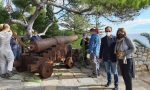 La Marabutto, luogo simbolo di Bordighera, è tornato il cannone