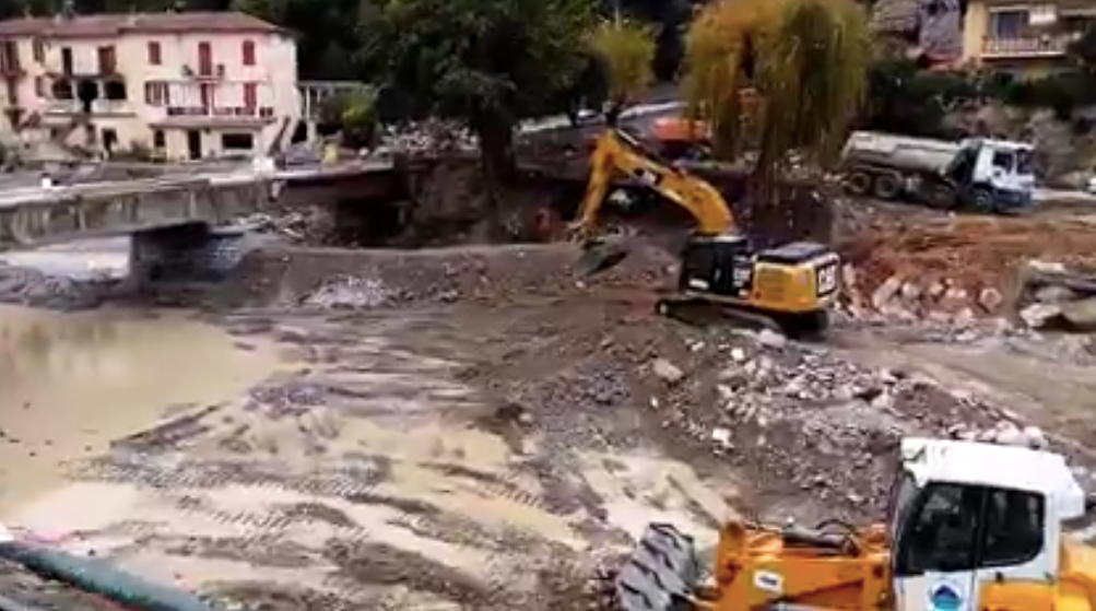 Due cadaveri scoperti nel fiume Roya, forse vittime del maltempo