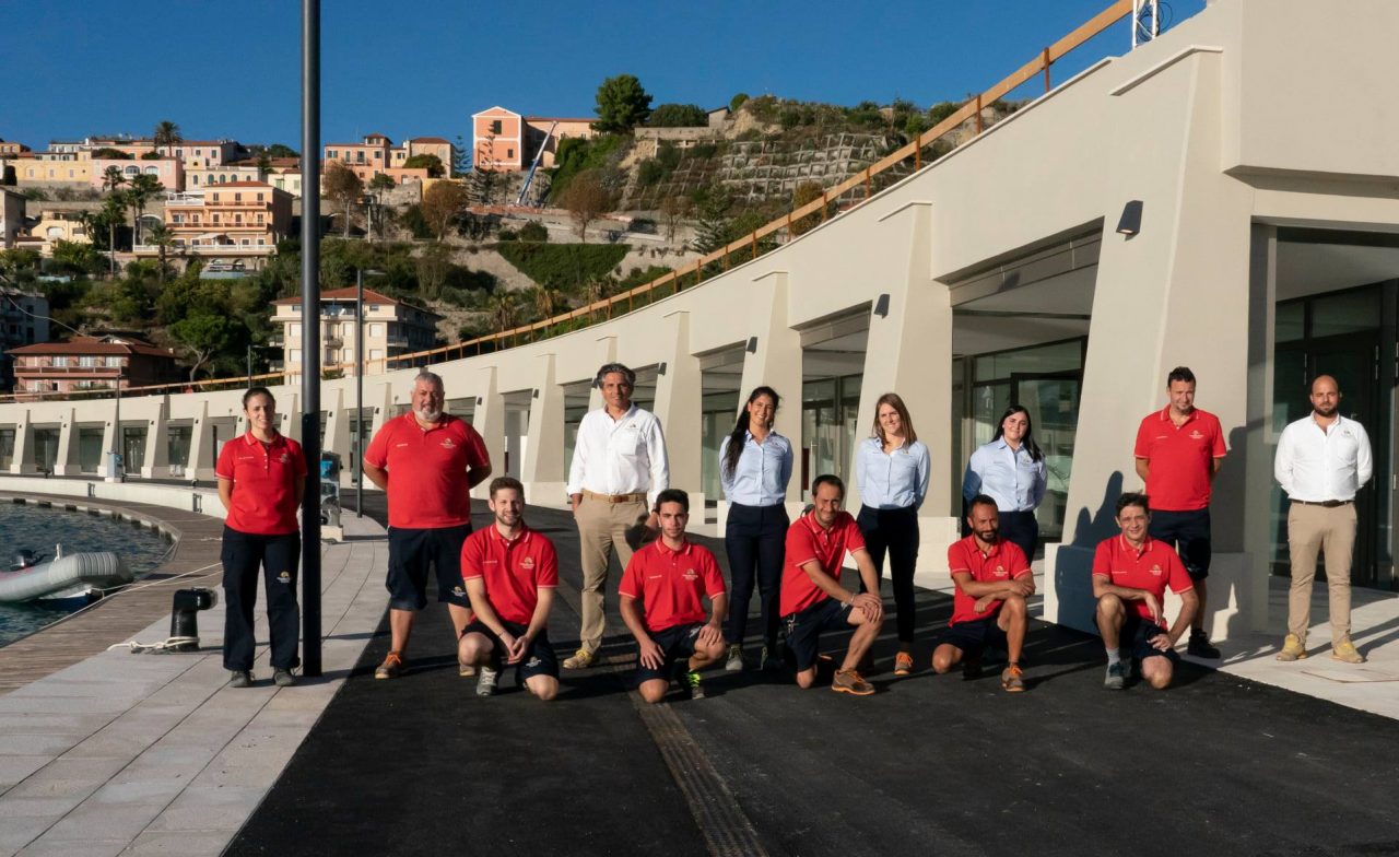 Porto di Ventimiglia: lo staff di Cala del Forte è al completo