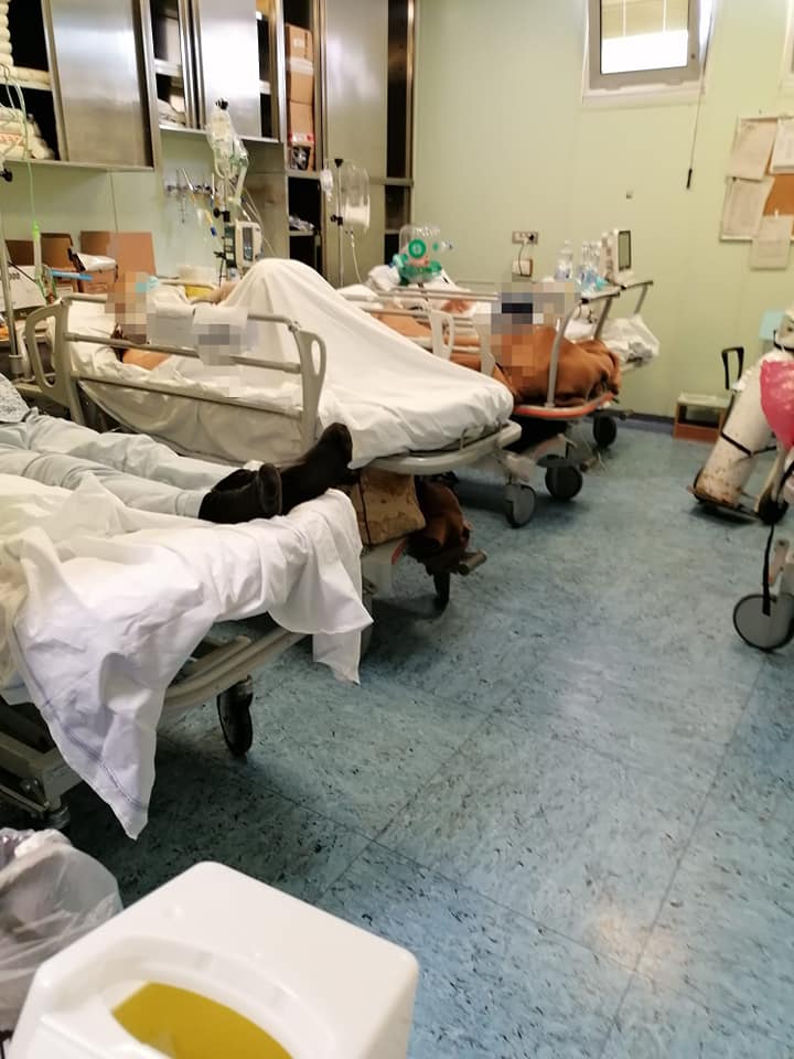 Ferruccio Sansa reportage ospedale Villa Scassi pronto soccorso _04