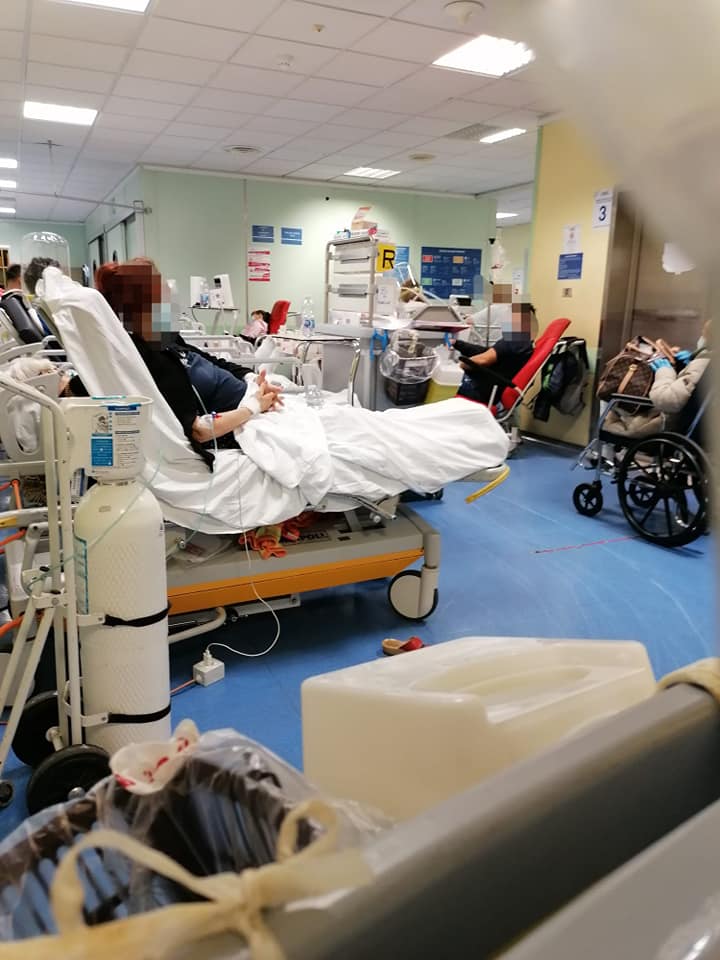Ferruccio Sansa reportage ospedale Villa Scassi pronto soccorso _05
