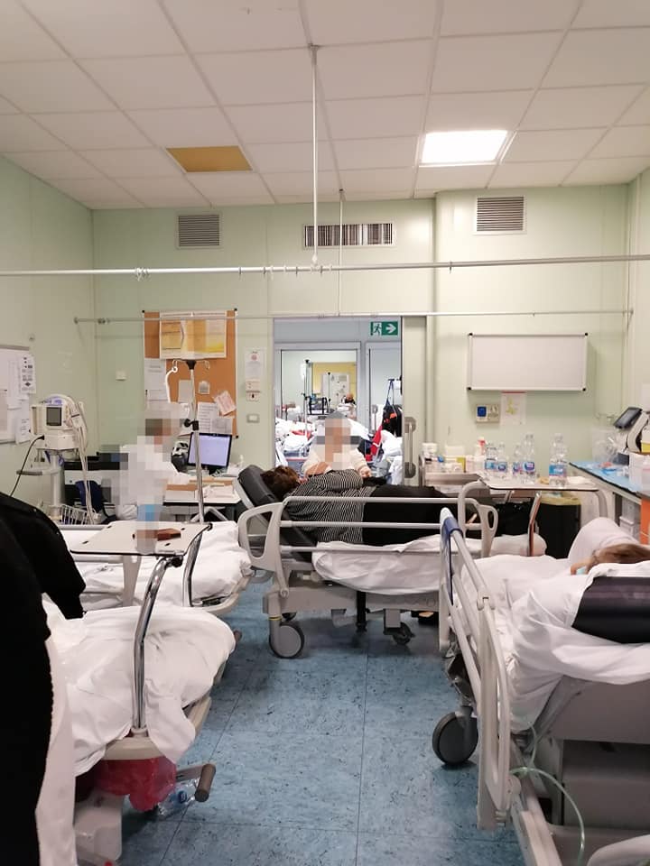 Ferruccio Sansa reportage ospedale Villa Scassi pronto soccorso _08