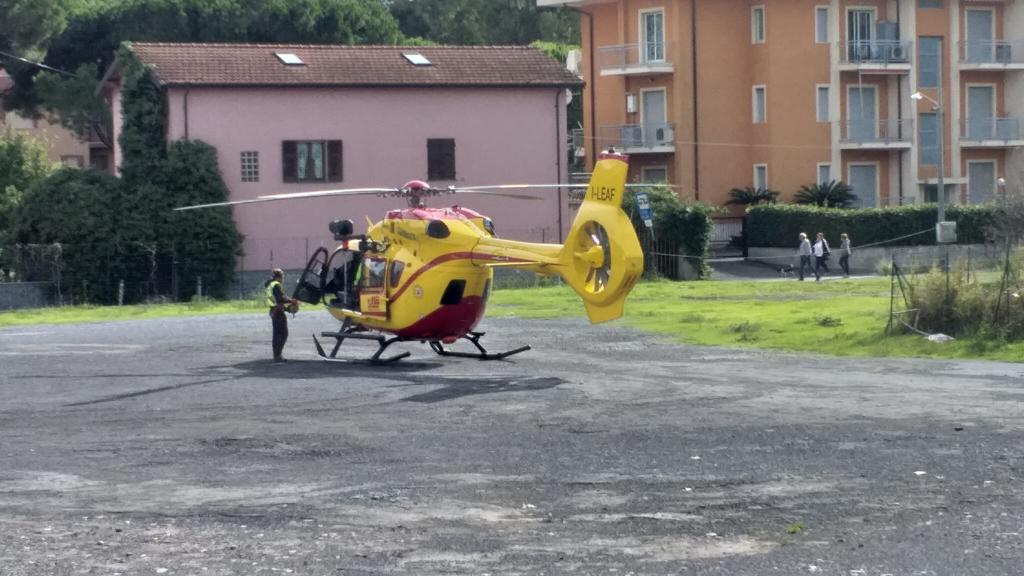 Operaio ferito a Diano Marina, arriva l’elisoccorso