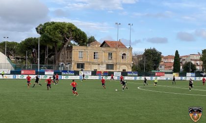 Gli Orange sotto di una rete contro il Taggia