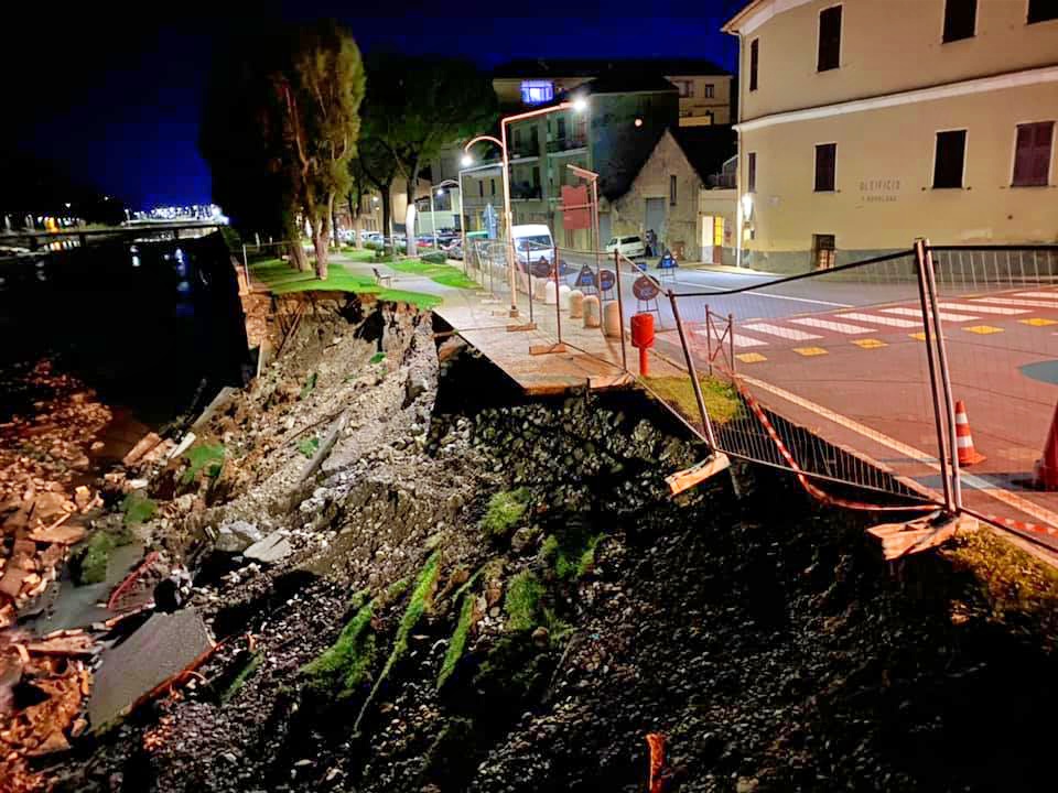 Costerà 1 milione di euro sistemare la frana sull’argine dell’Argentina