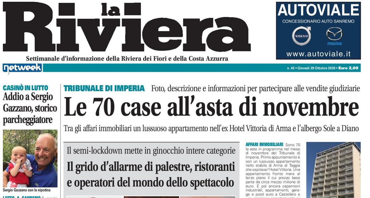 Un lussuoso appartamento fronte mare tra le 70 aste di novembre