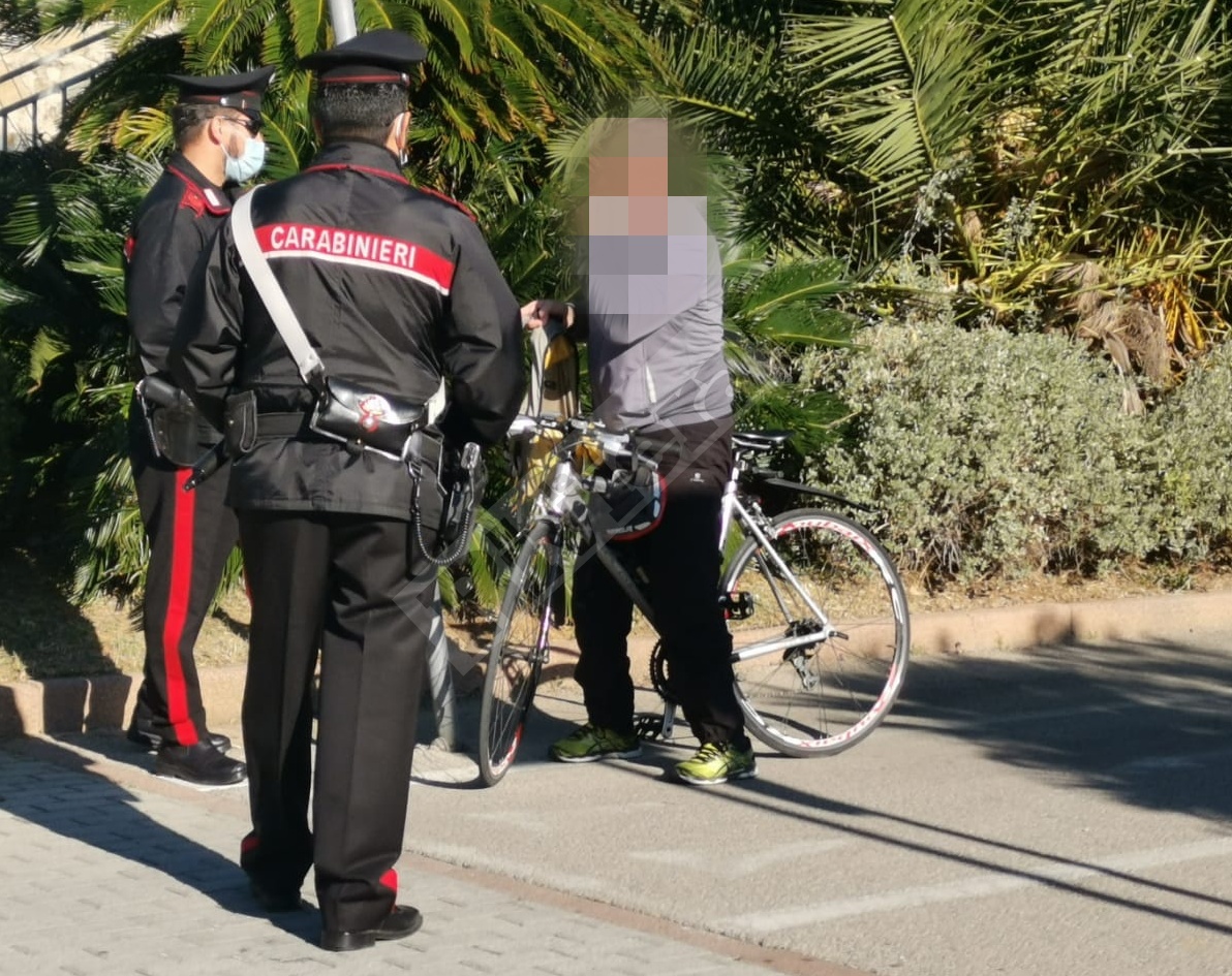 Carabinieri Sanremo Stazione controlli ciclabile ciclisti _05