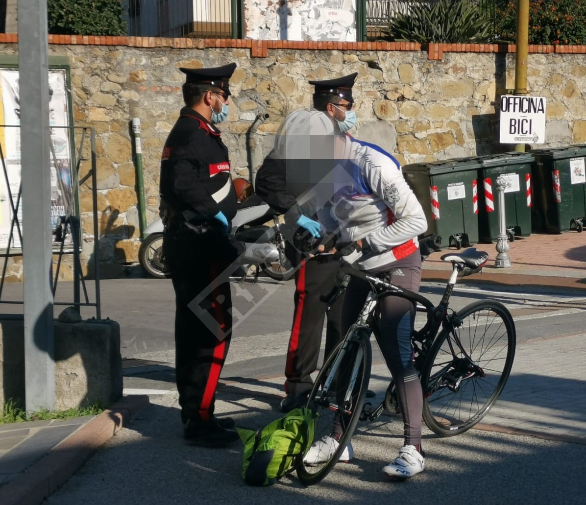 Carabinieri Sanremo Stazione controlli ciclabile ciclisti _13