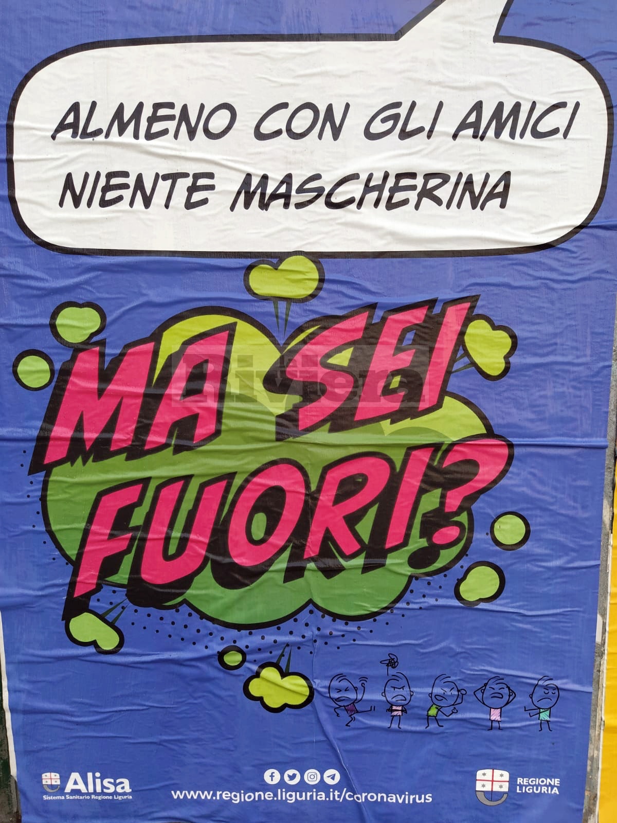 Coronavirus Covid Campagna sensibilizzazione Alisa manifesti cartelli_04