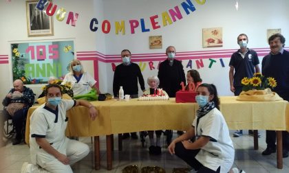 Santina Gallardo festeggia 105 anni al Don Orione