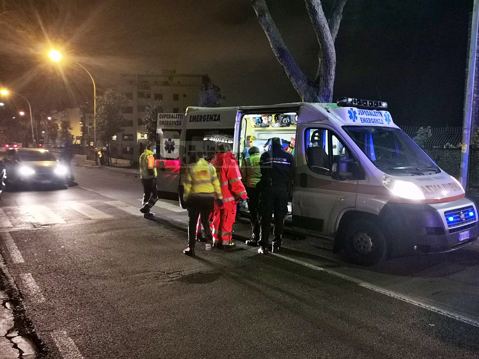 Incidente stradale via Padre Semeria Sanremo polizia locale Sanremo_06