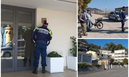 Controlli a tappeto della polizia locale a Diano Marina, firmate già 4 autocertificazioni