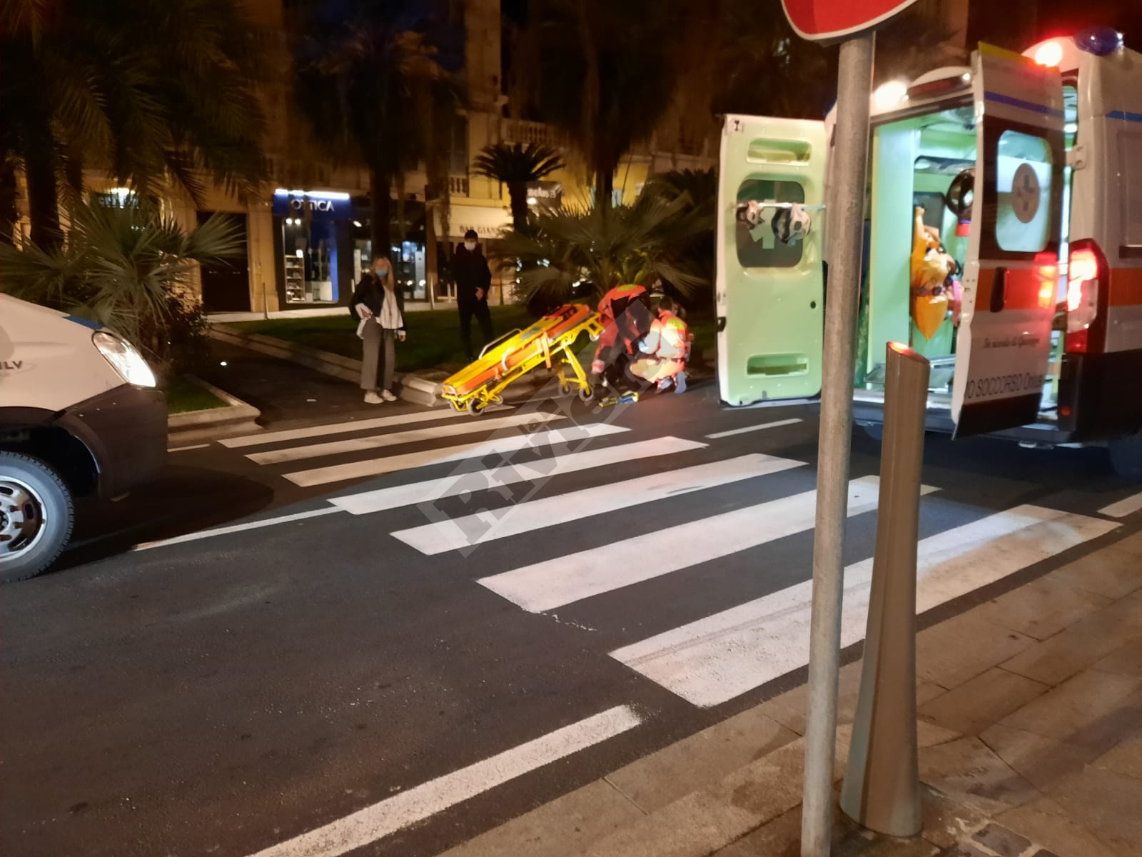 Ragazze investite Sanremo incidente investimento corso Mombello_04