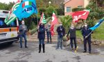 Sindacati in piazza a Villa Spinola per rivendicare i diritti del personale sanitario