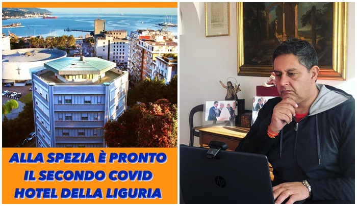 Inaugurato oggi il secondo Covid Hotel della Liguria