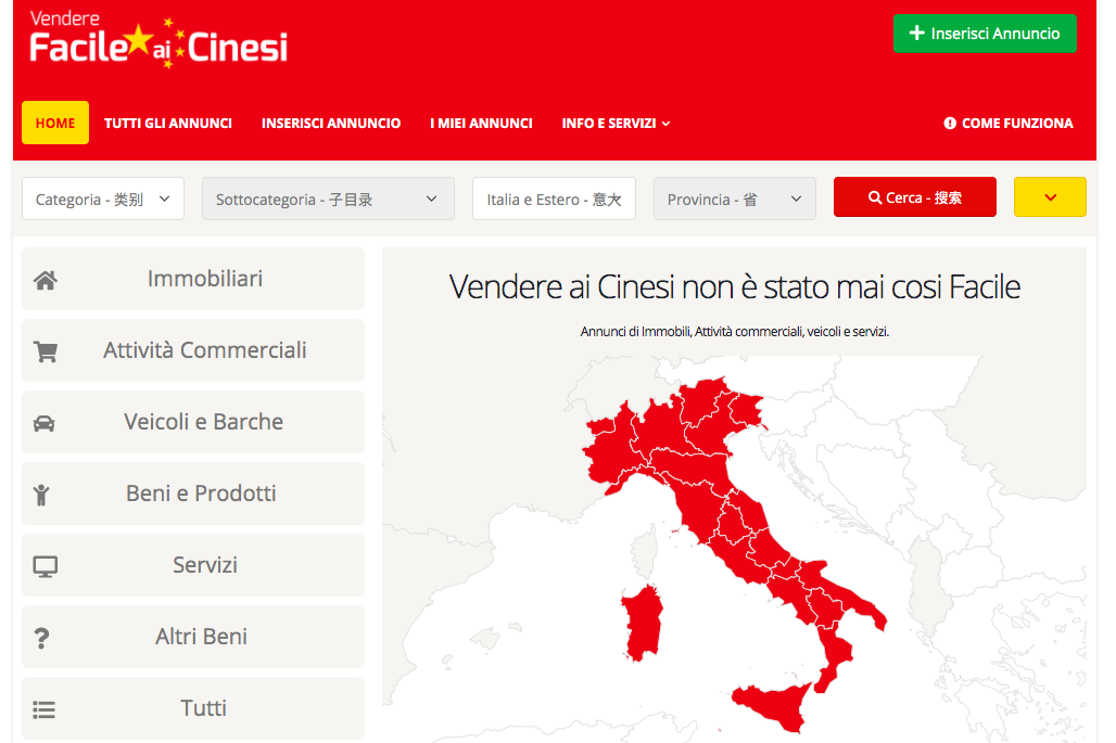 Non riesci a vendere la tua attività agli italiani? Allora provaci con i cinesi