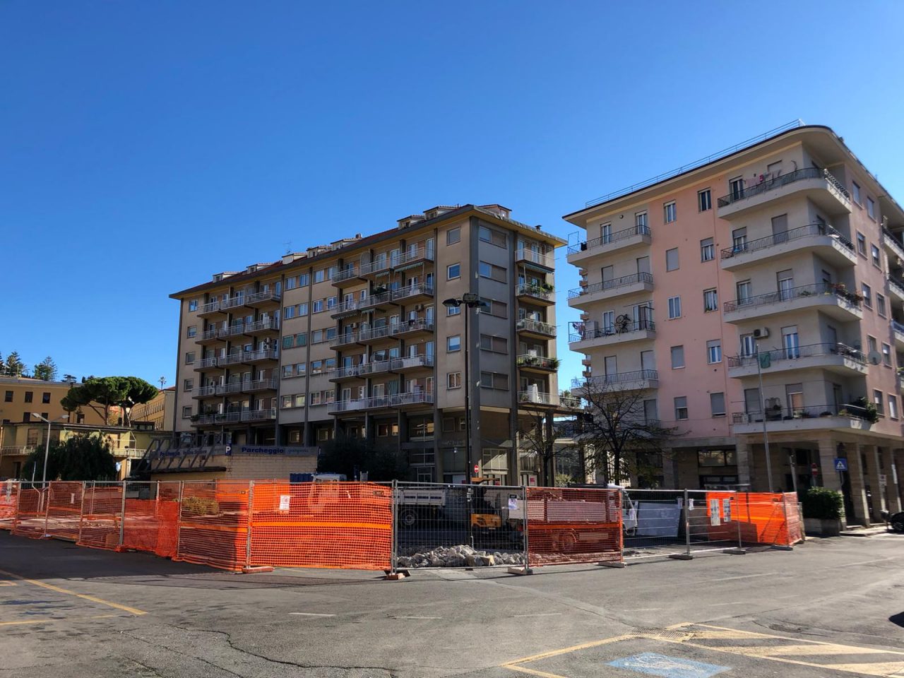 Al via i lavori in piazza Unità Nazionale