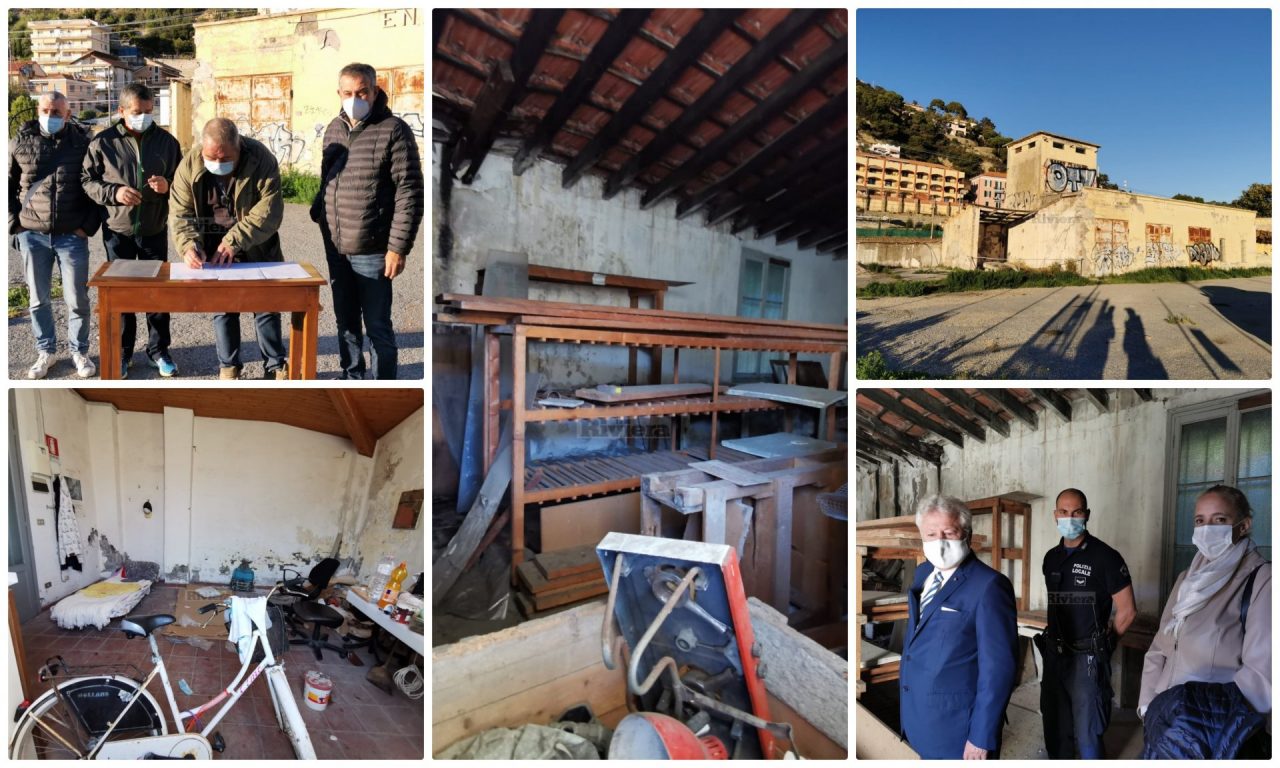 Partita la demolizione delle ex cabine Enel per ampliare l’area archeologica di Nervia
