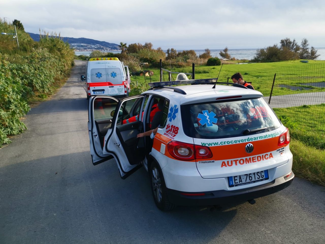 Scontro frontale con un’auto, grave sessantenne