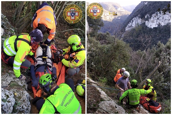 Precipita durante l’arrampicata di una falesia nel Ponente ligure. Grave un climber di 63 anni