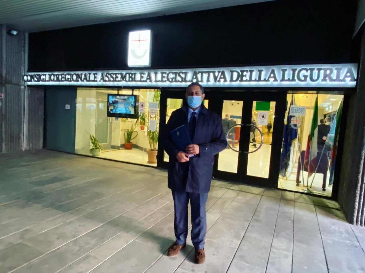 Gestione Covid in Liguria. Il presidente Toti: “Buon segno il minor numero di ospedalizzati”