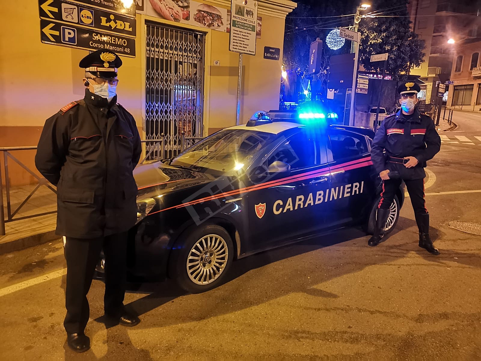 Carabinieri controlli capodanno 2020 Sanremo notturna_03