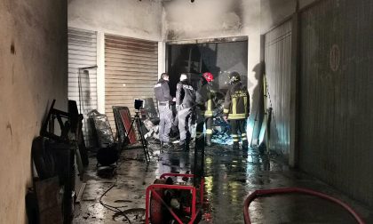 Brucia un garage in via Peirogallo a Sanremo, si indaga sulle cause