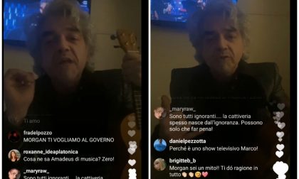 Escluso dalla giuria per le parole contro Amadeus: lo sfogo di Morgan sui social. Video