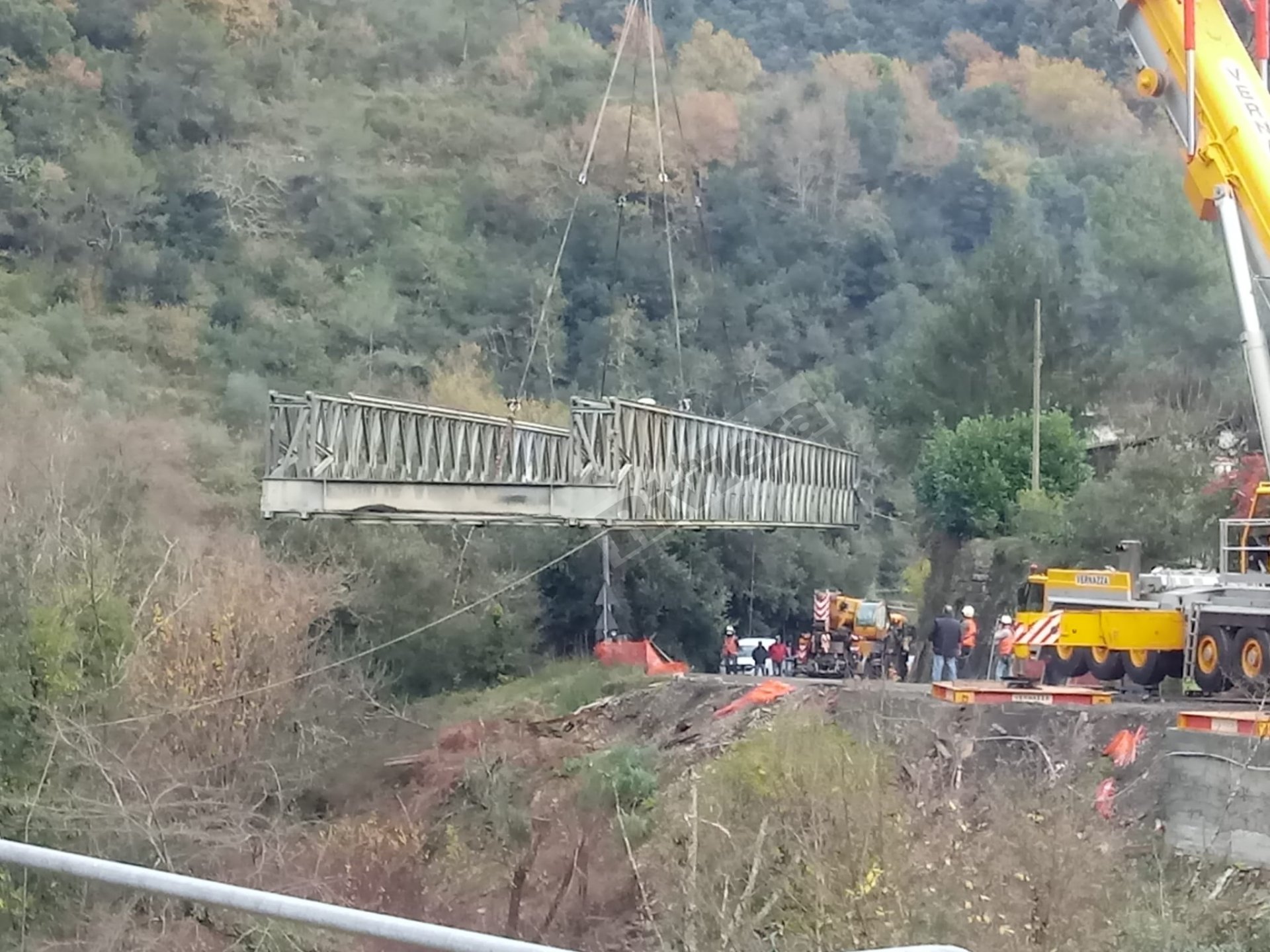 Ponte Bailey Rocchetta Nervina rimozione dicembre 2020_02