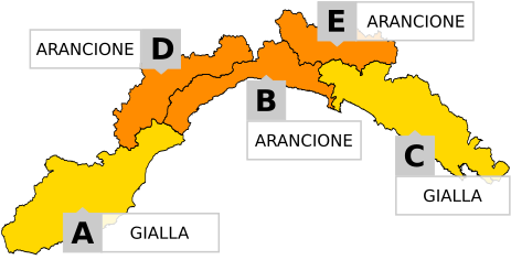 Allerta meteo per neve da questa sera