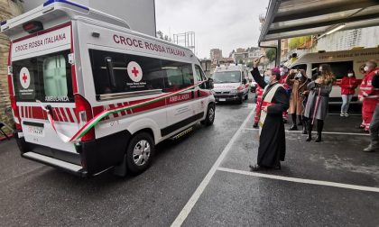 Nuova ambulanza per il trasporto neonatale per la CRI di Sanremo