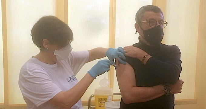 “Ho ricevuto la prima dose, mi sento benissimo” Il racconto del consigliere regionale
