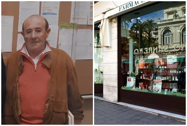 Morto il farmacista Giacomo Bergaglia