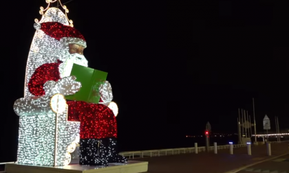 Il Natale illumina Nizza, le luci in tutta la città- il video-