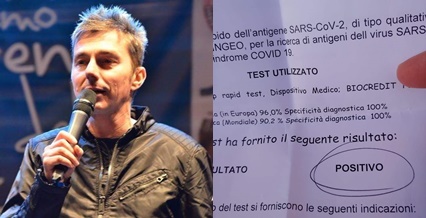 Giordana positivo al Covid: “Basta sorprese per Natale”