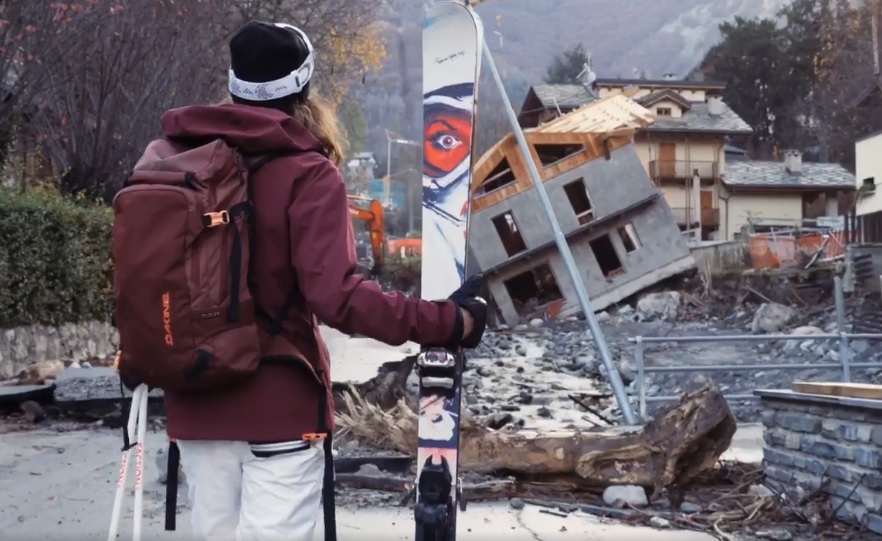 “Non ci fermeremo mai” l’emozionante video della maestra di sci di Limone Piemonte